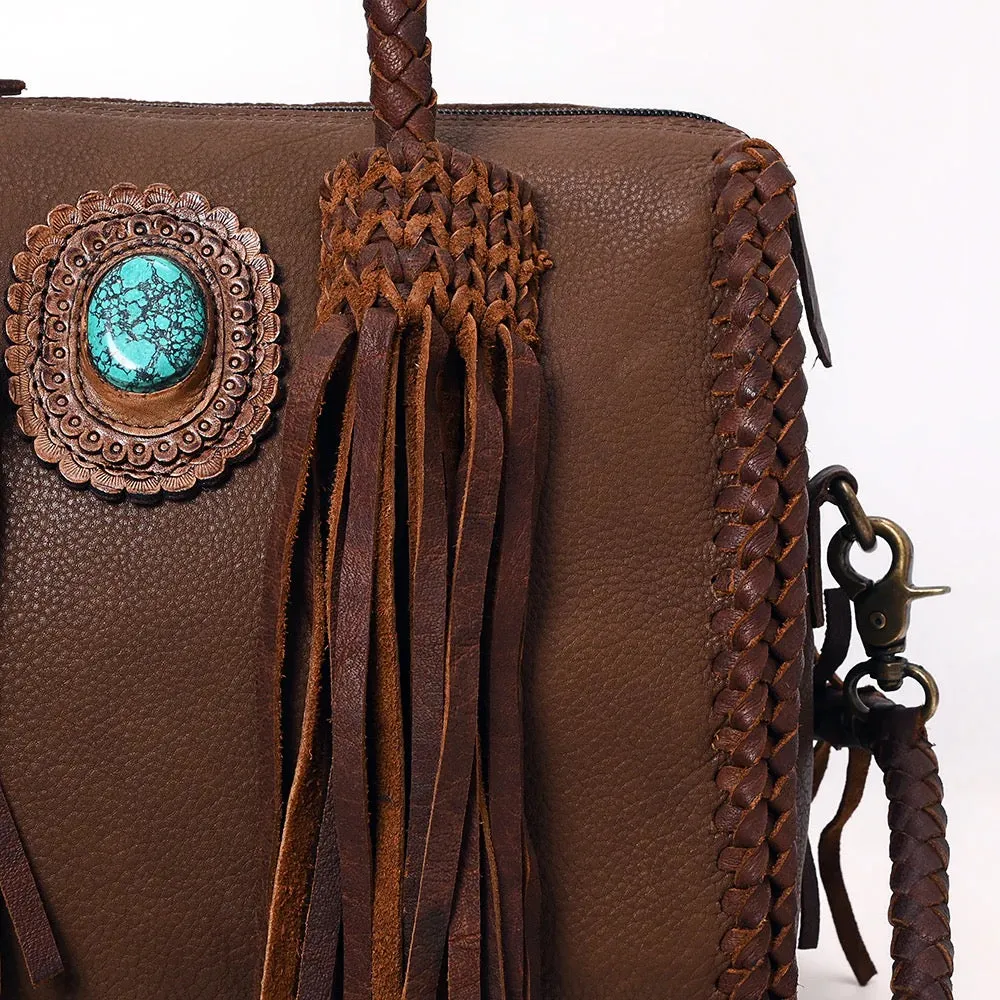 American Darling Genuine Leather Fringe Bag