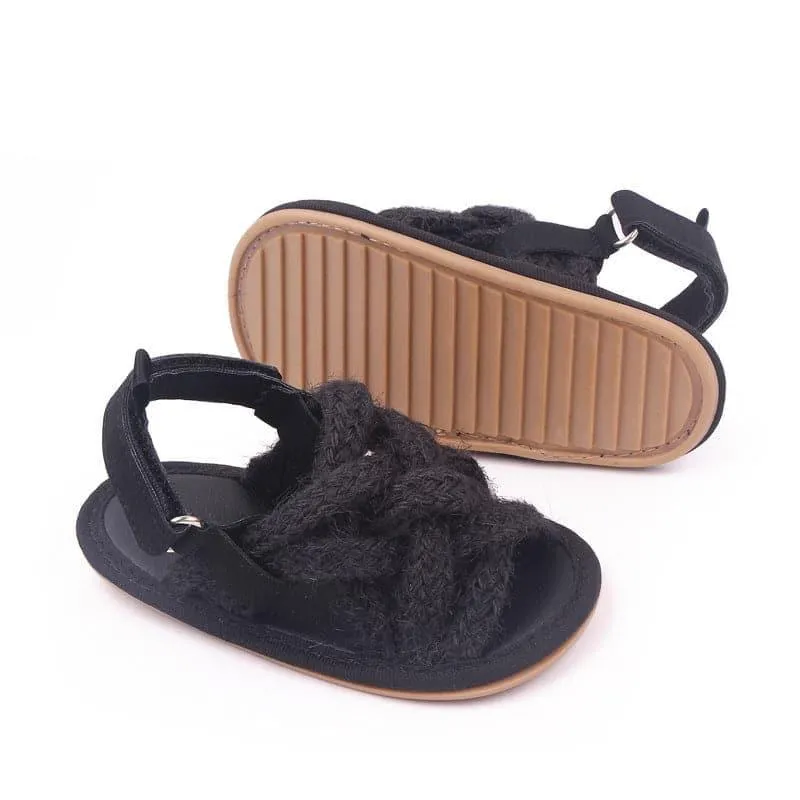 Angelodini™ Simple Hemp Rope Open-toe Sandals for Toddlers