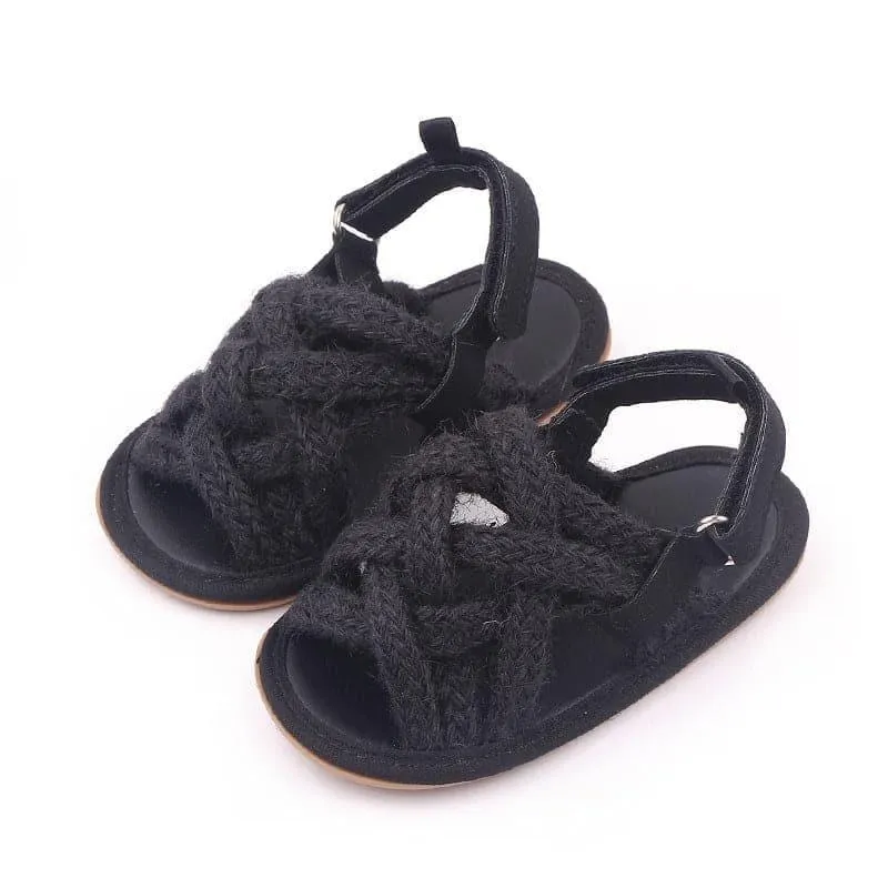 Angelodini™ Simple Hemp Rope Open-toe Sandals for Toddlers