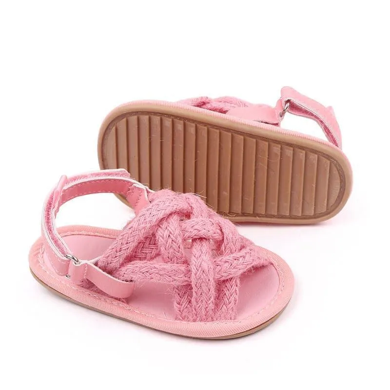 Angelodini™ Simple Hemp Rope Open-toe Sandals for Toddlers