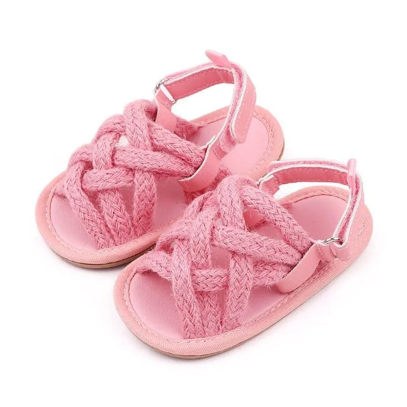 Angelodini™ Simple Hemp Rope Open-toe Sandals for Toddlers