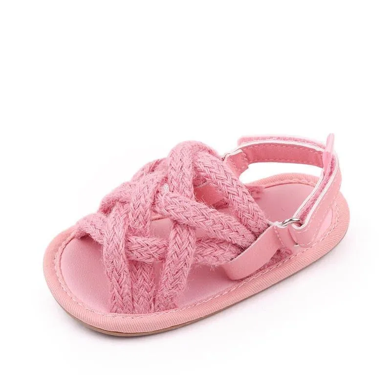 Angelodini™ Simple Hemp Rope Open-toe Sandals for Toddlers