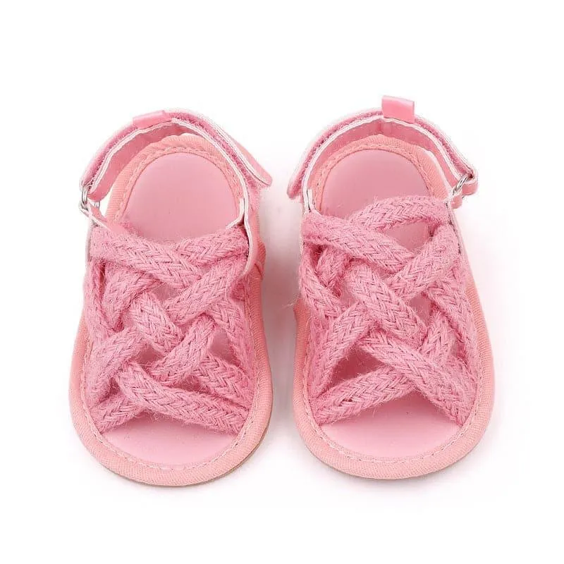 Angelodini™ Simple Hemp Rope Open-toe Sandals for Toddlers