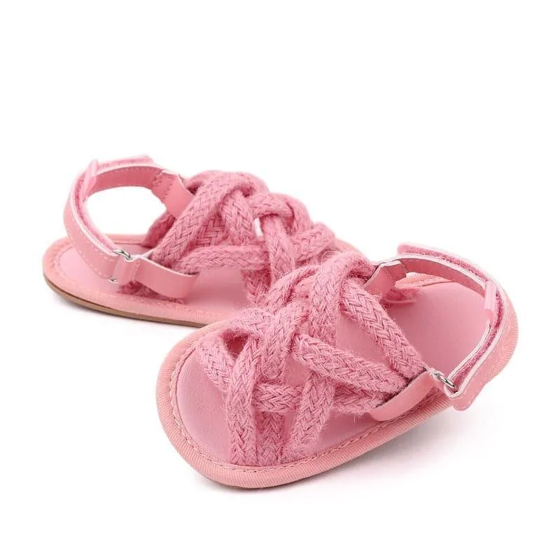 Angelodini™ Simple Hemp Rope Open-toe Sandals for Toddlers