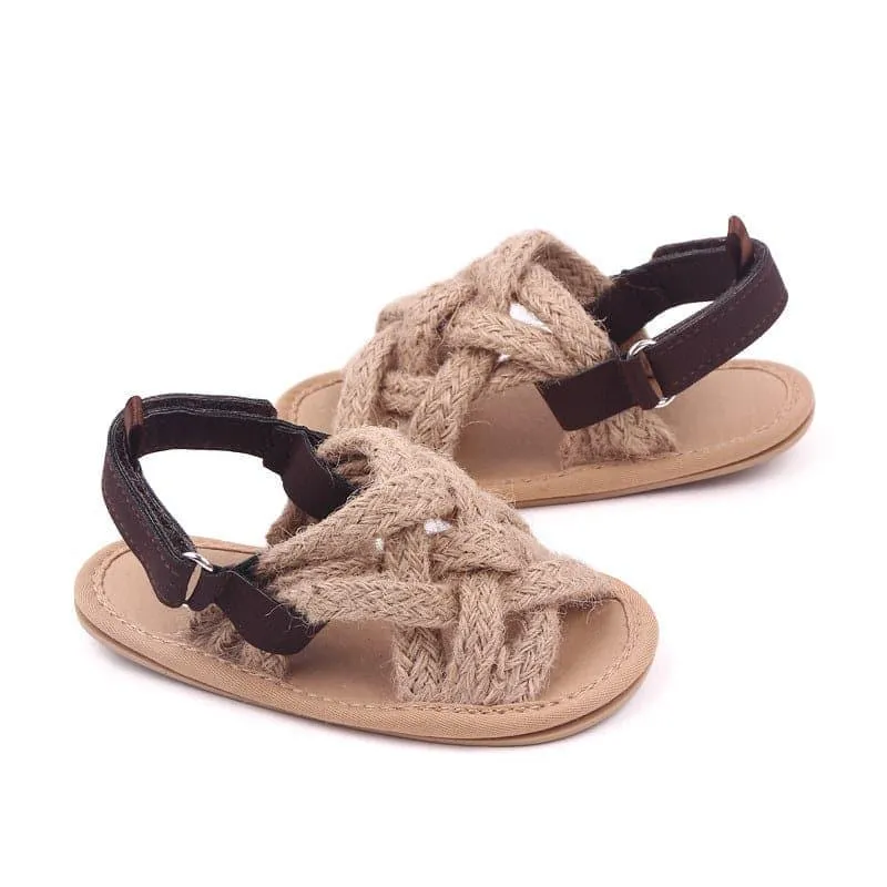 Angelodini™ Simple Hemp Rope Open-toe Sandals for Toddlers