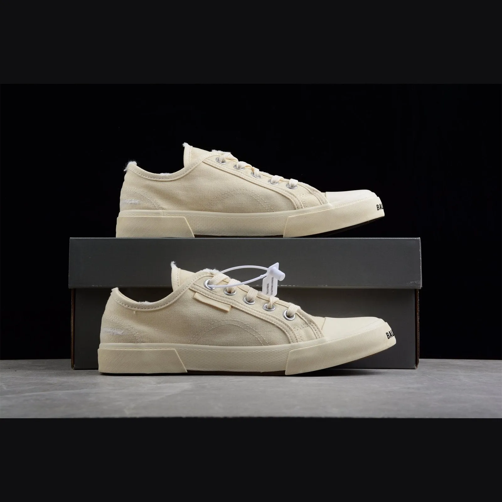 BALENCIAGA PARIS MID VULC DESTR x BEIGE