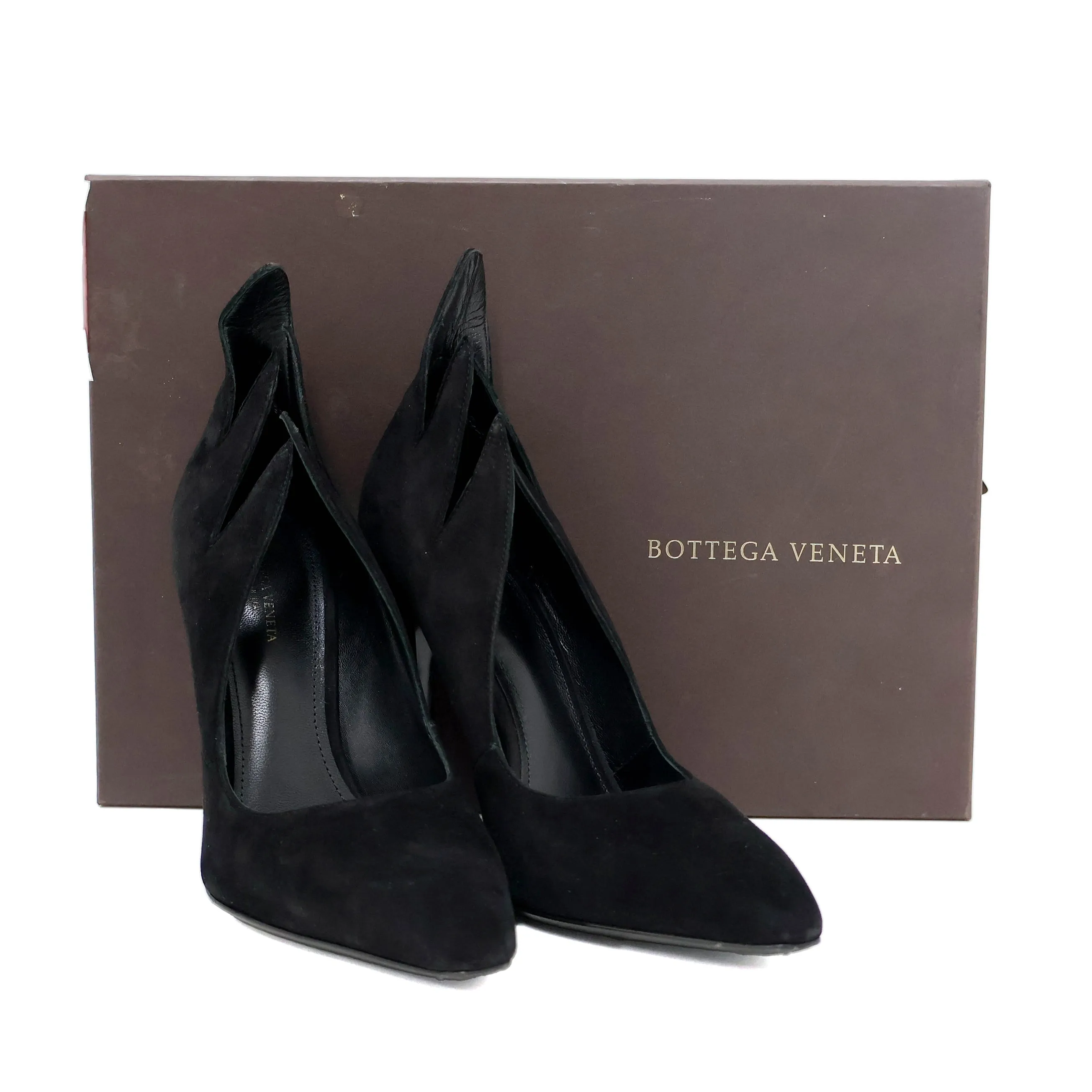 Bottega Veneta Pumps Black Suede 36