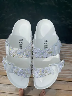 Bridal Birkenstock Arizona Eva