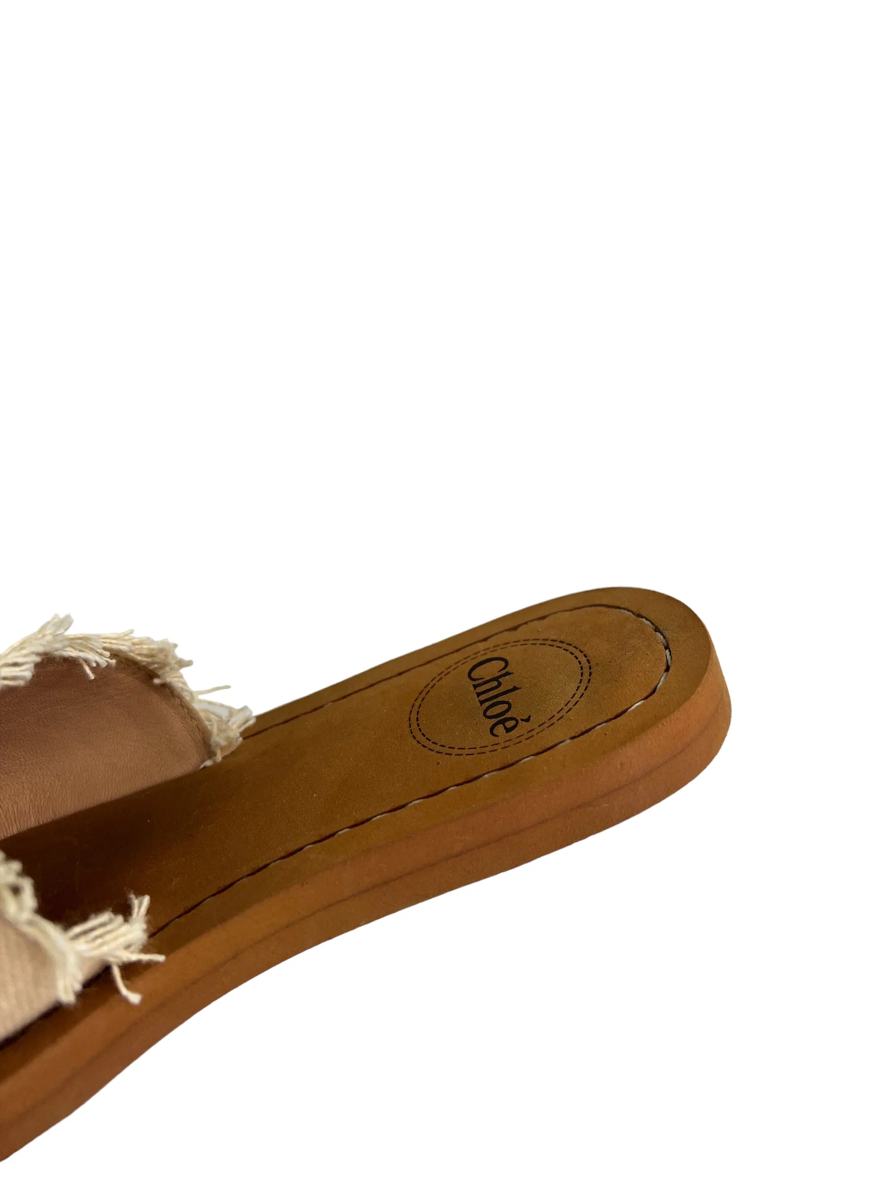 Chloe Cream SANDALS - Childrens Size 28