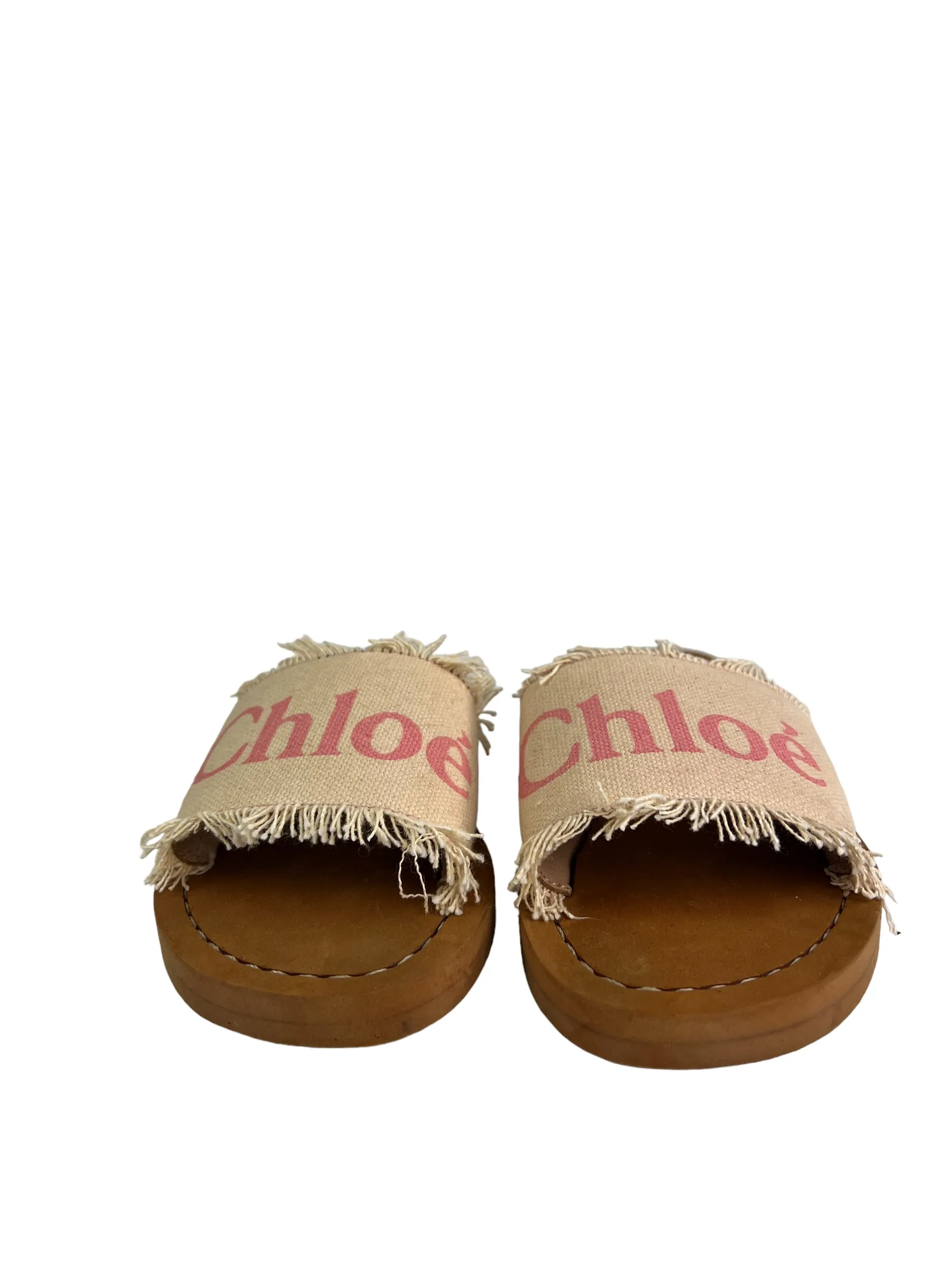 Chloe Cream SANDALS - Childrens Size 28