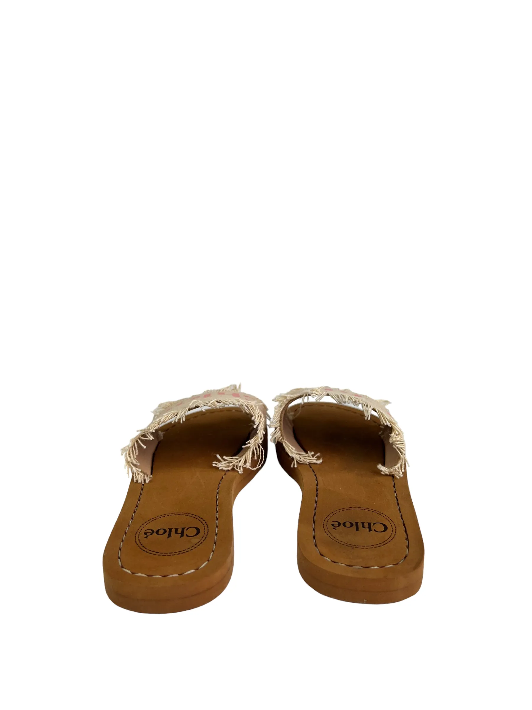 Chloe Cream SANDALS - Childrens Size 28
