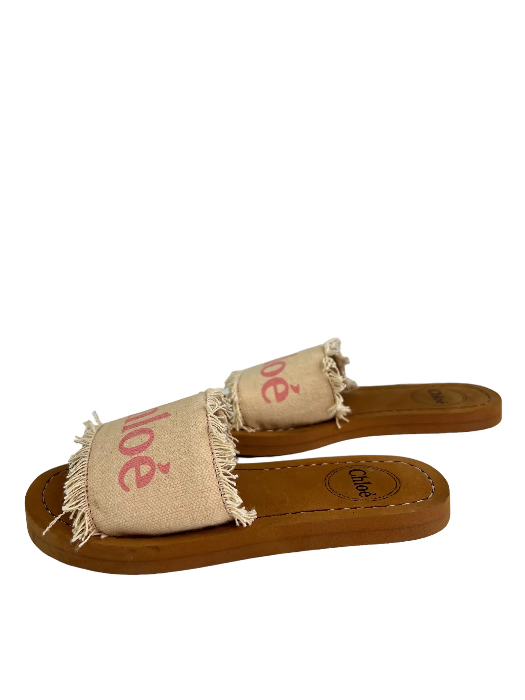 Chloe Cream SANDALS - Childrens Size 28
