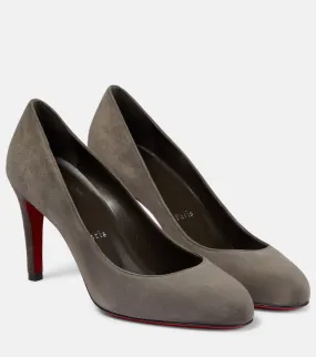 Christian Louboutin Pumppie 85 suede pumps