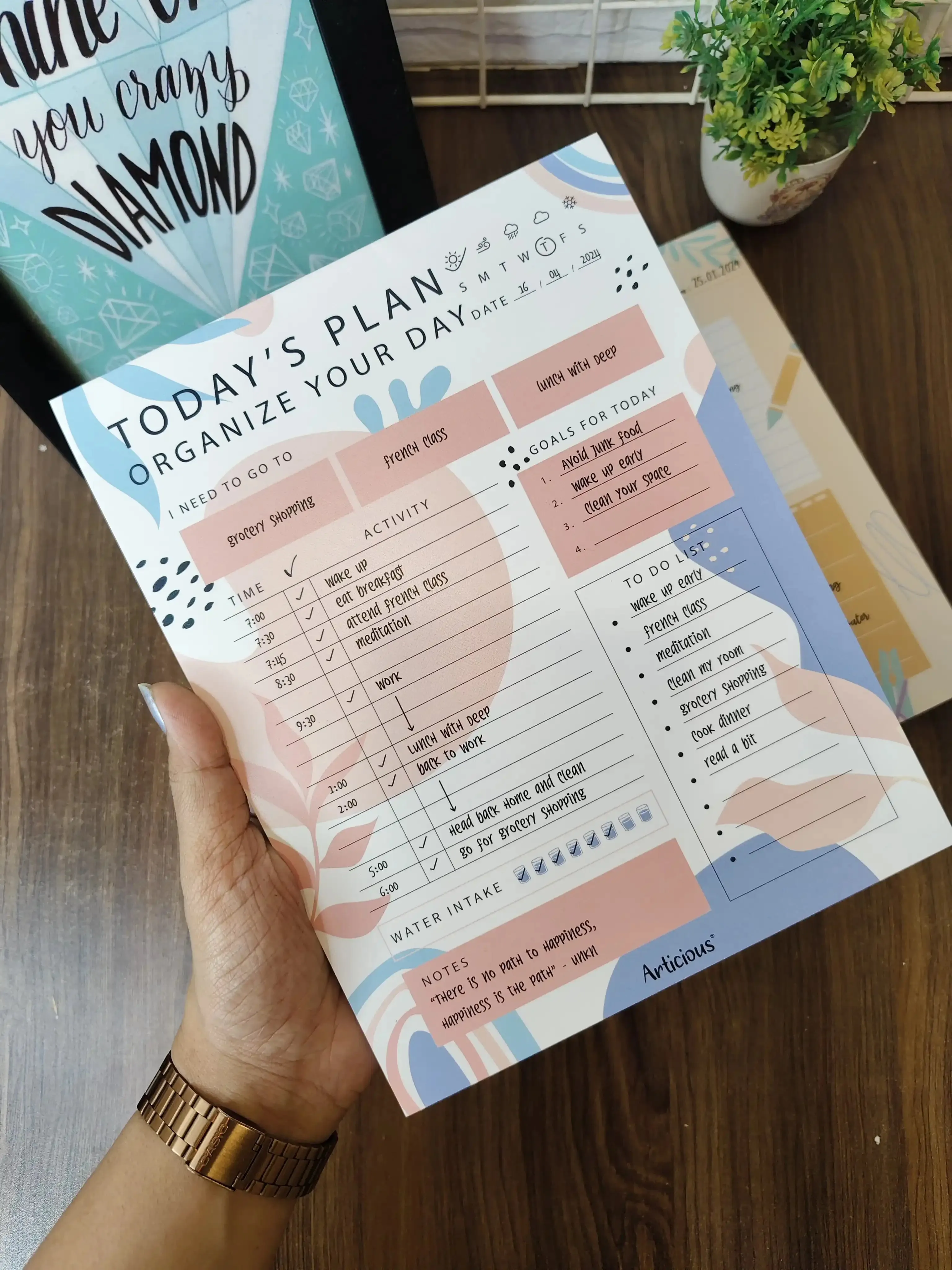 Daily planner