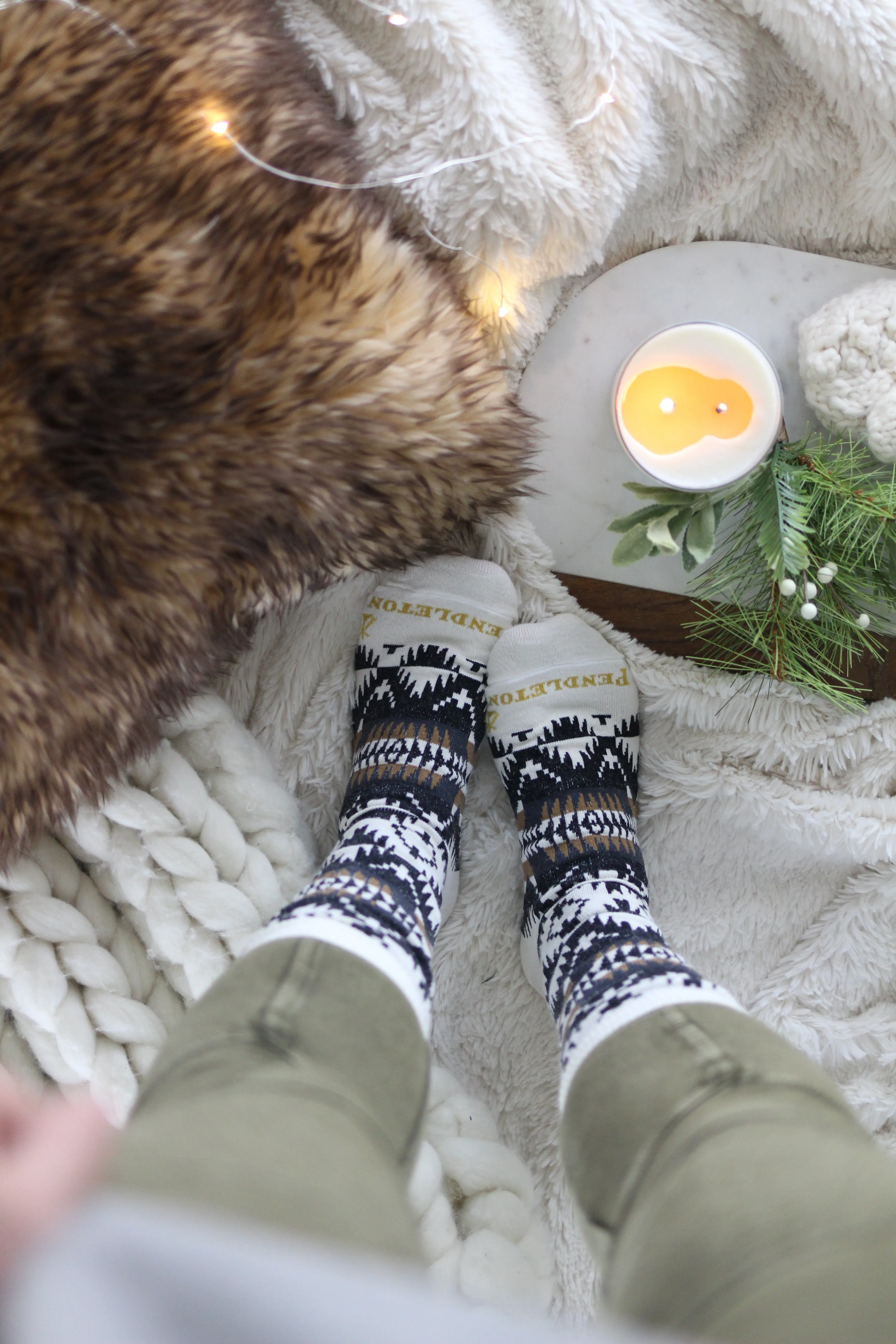 Pendleton Spider Rock Crew Socks