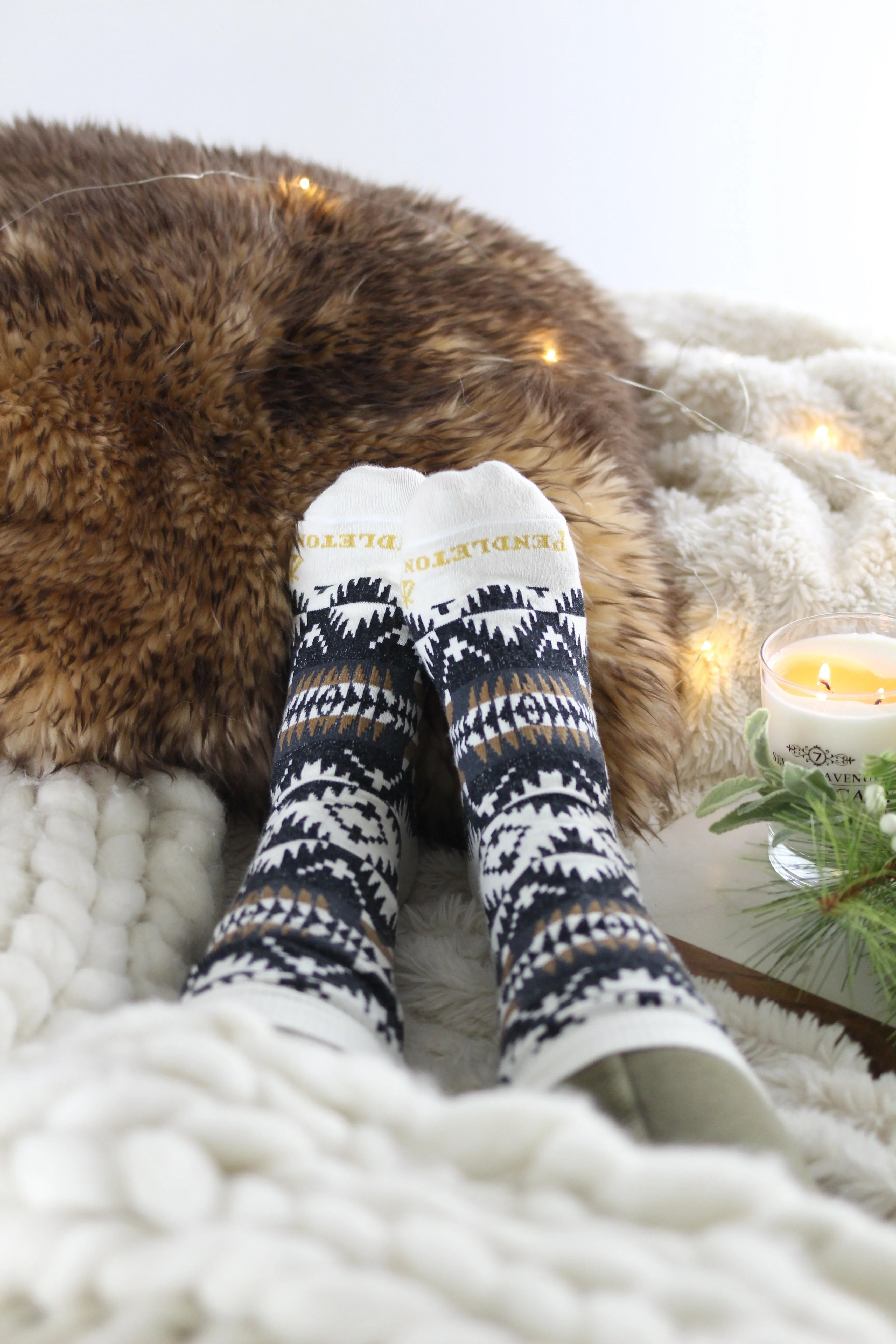 Pendleton Spider Rock Crew Socks
