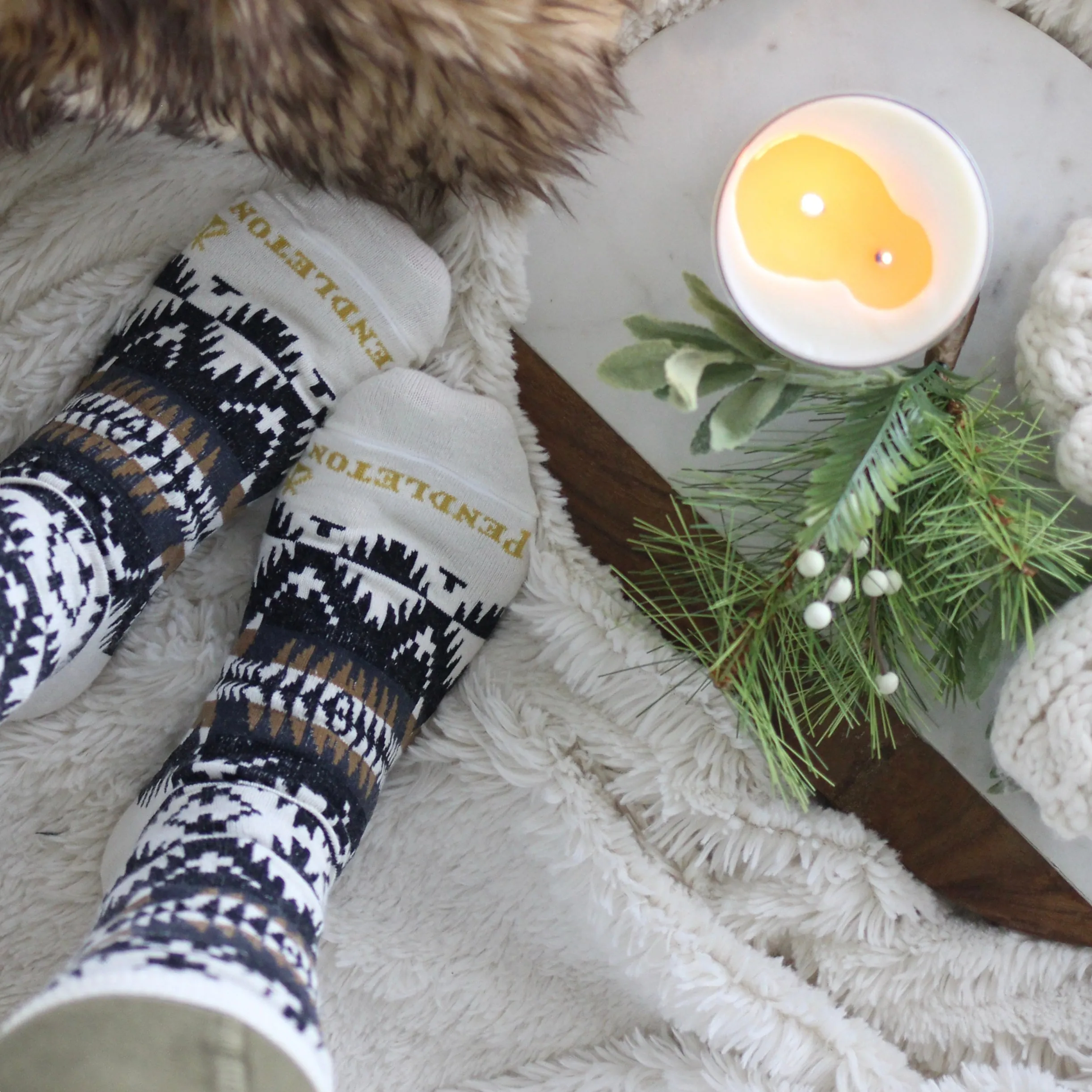 Pendleton Spider Rock Crew Socks