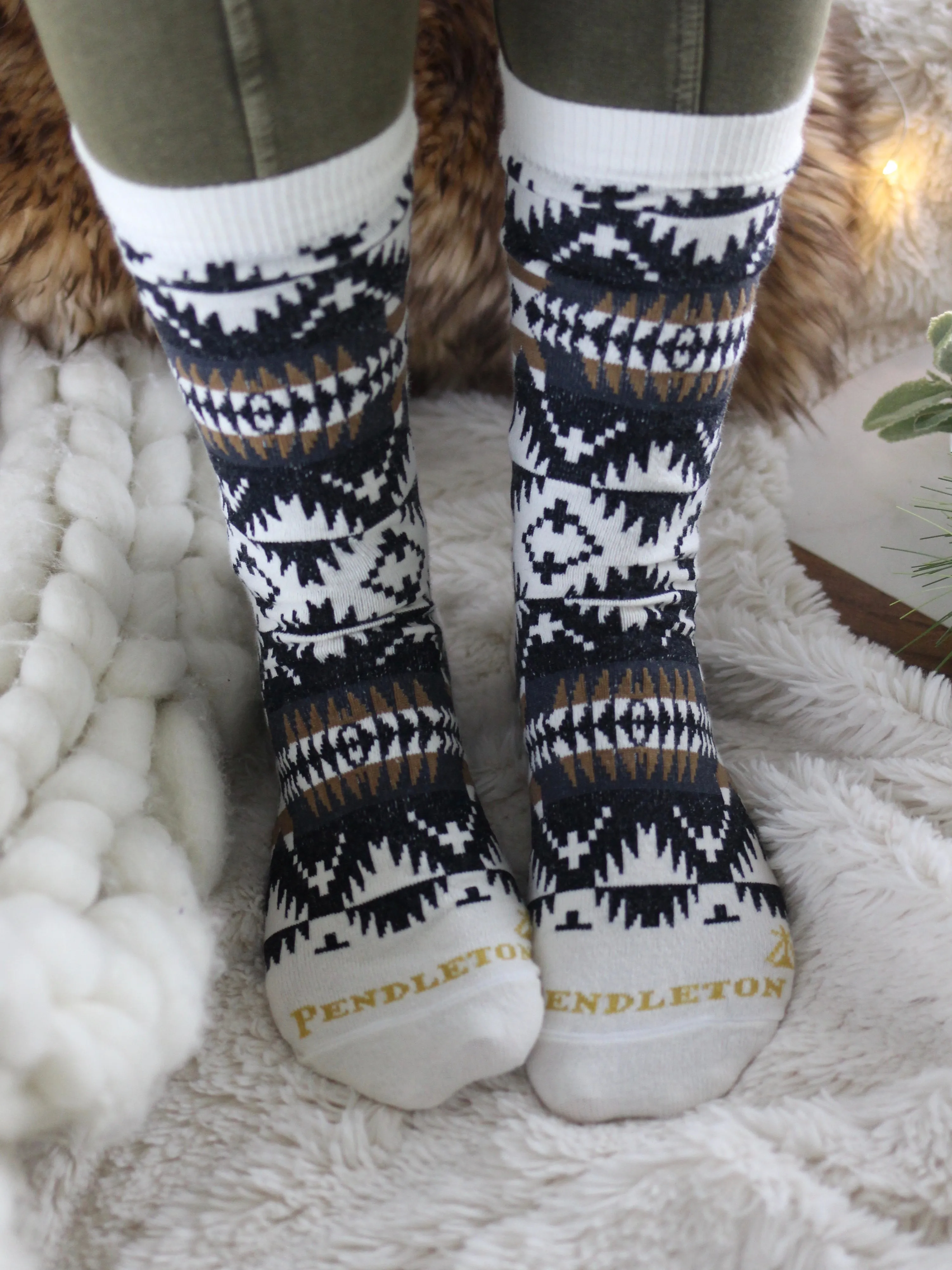 Pendleton Spider Rock Crew Socks