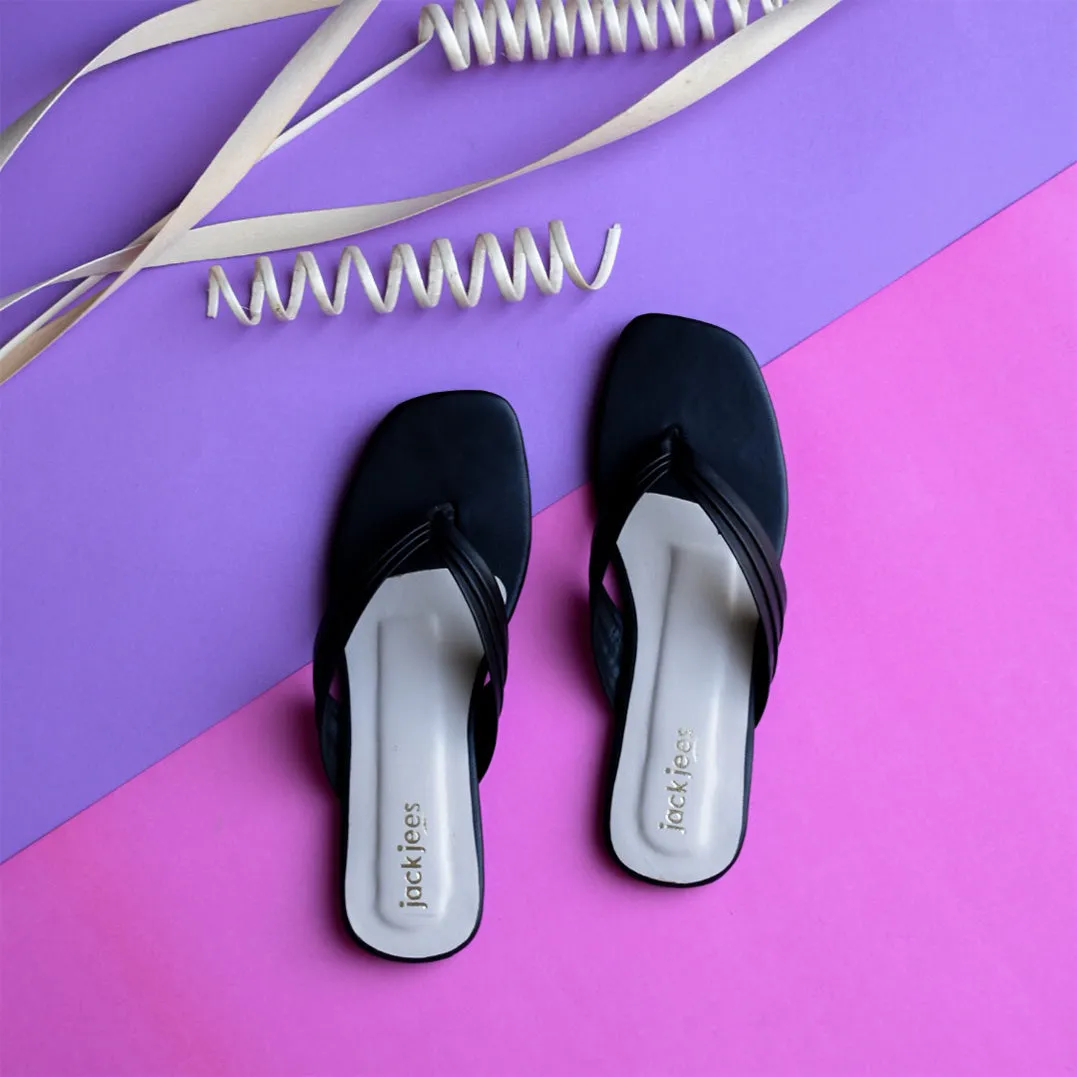 Pleated Flip-Flops