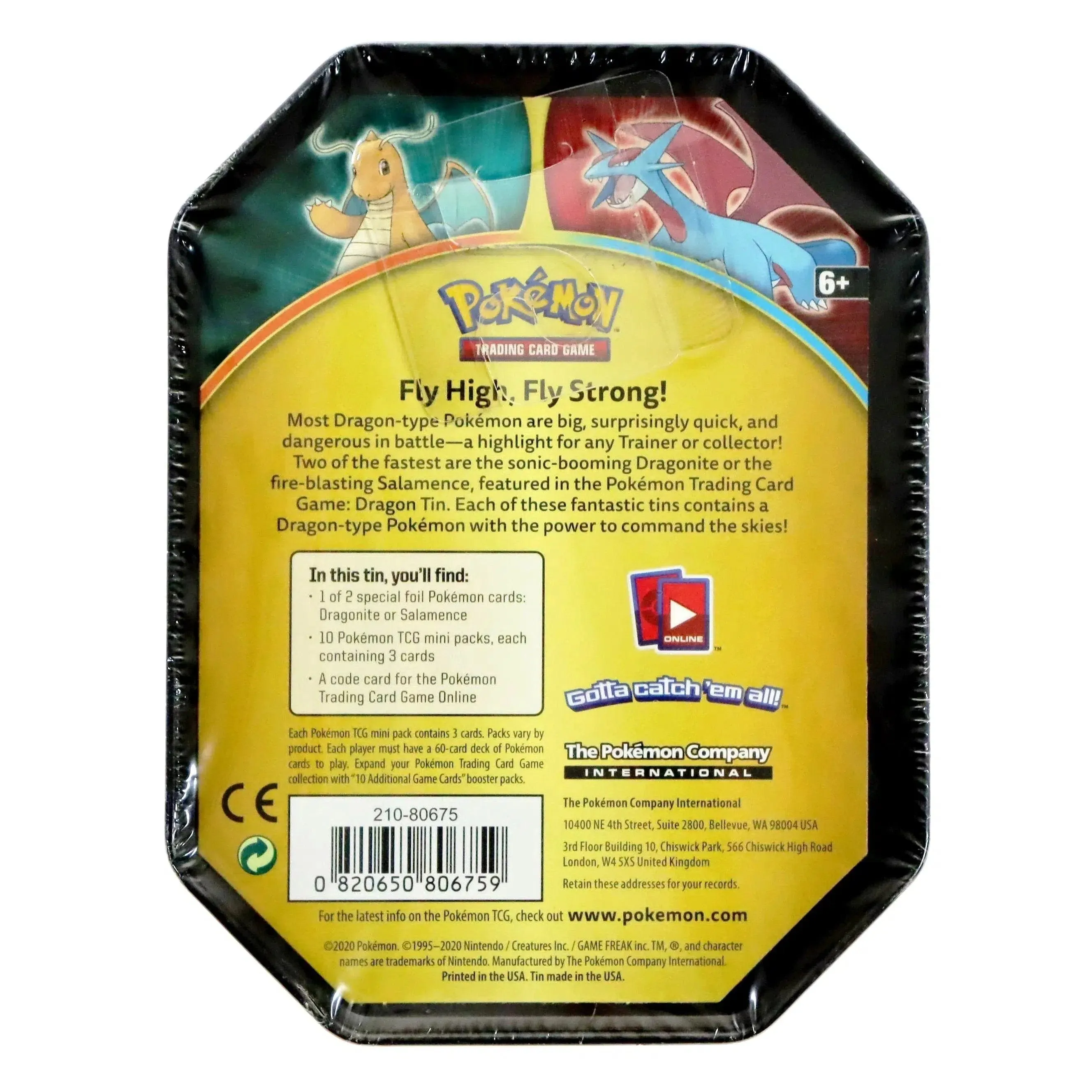 Pokémon TCG [Dragon] - Dragonite Tin - The Pokémon Company International