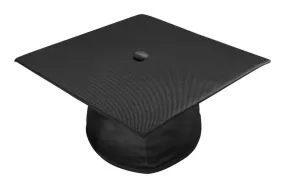 Shiny Black Bachelors Graduation Cap - College & University