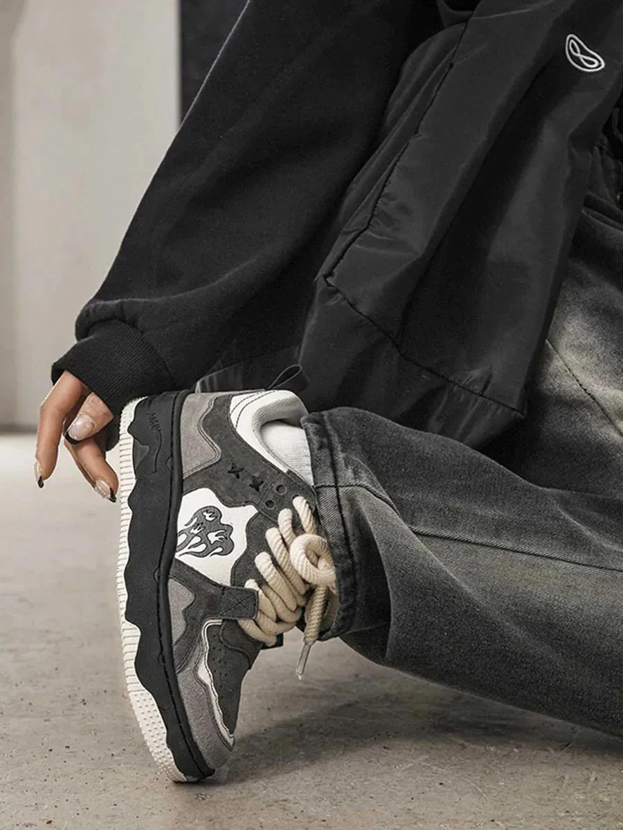 Sneakerhill Vintage Casual Couple Sneakers-1507