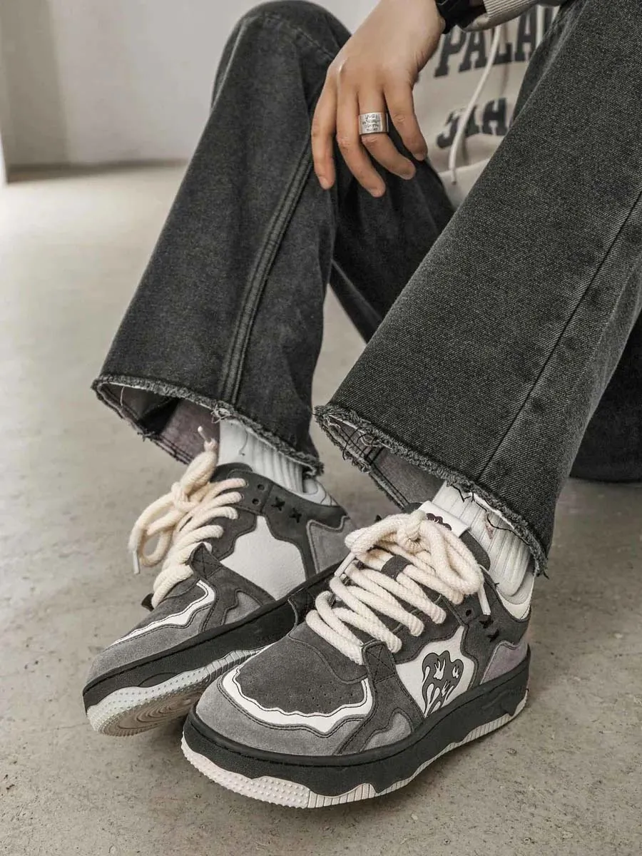 Sneakerhill Vintage Casual Couple Sneakers-1507
