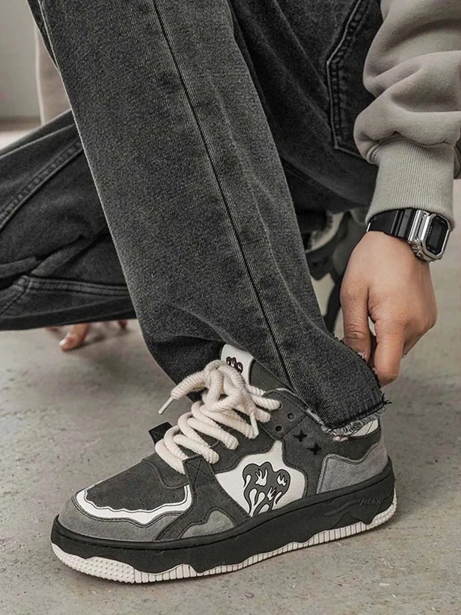 Sneakerhill Vintage Casual Couple Sneakers-1507