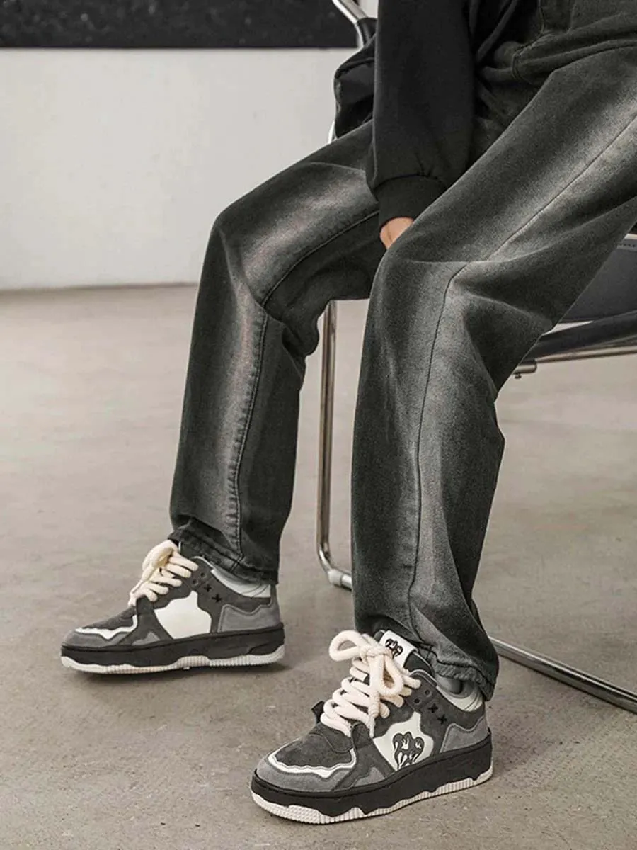 Sneakerhill Vintage Casual Couple Sneakers-1507