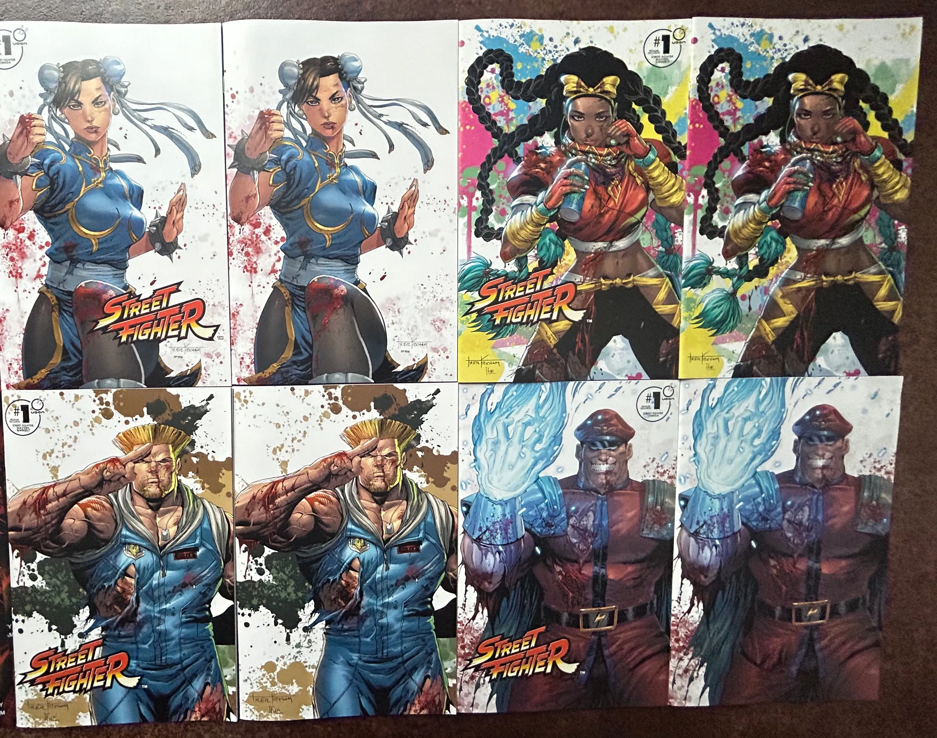 Street Fighter battle damage