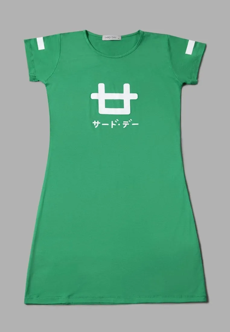 Third Day LT798P Md Lds Logo Fancy Green