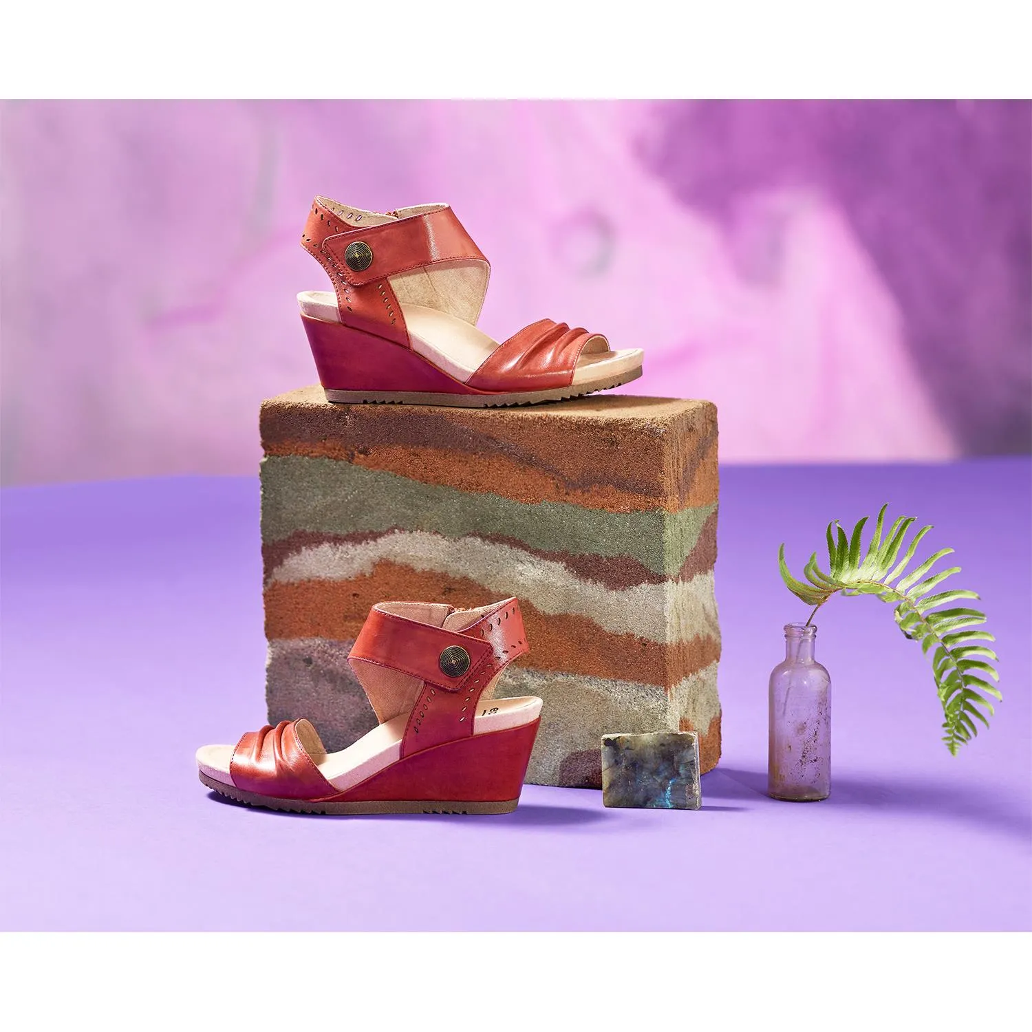 Women's Earth Barbados Terra Cotta Leather